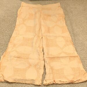 Joie Light Peach Linen Garment